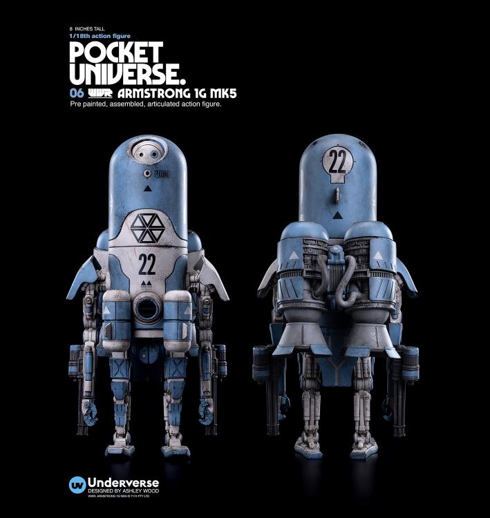 World War Robot Pocket Universe Armstrong 1G MK5 (Mediterranean Guard) 1/18 Scale Figure Gallery Image 5