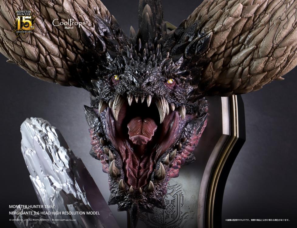 Monster Hunter: World Nergigante Head 1/6 Scale Statue Gallery Image 17