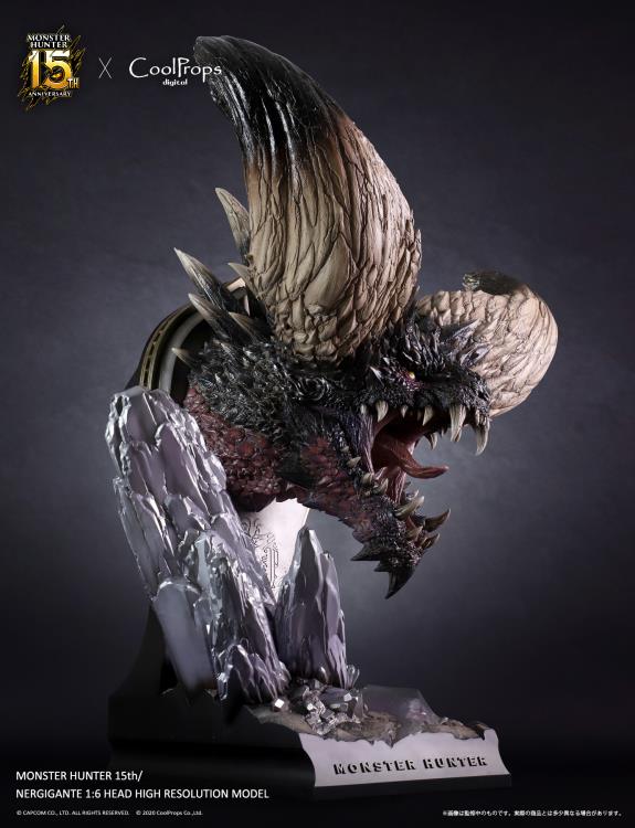 Monster Hunter: World Nergigante Head 1/6 Scale Statue Gallery Image 6