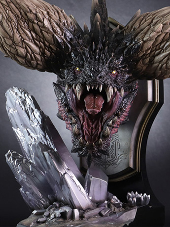 Monster Hunter: World Nergigante Head 1/6 Scale Statue Gallery Image 2