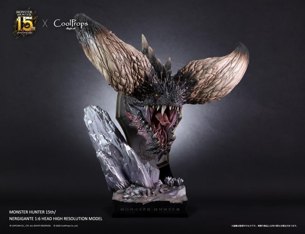 Monster Hunter: World Nergigante Head 1/6 Scale Statue Gallery Image 4