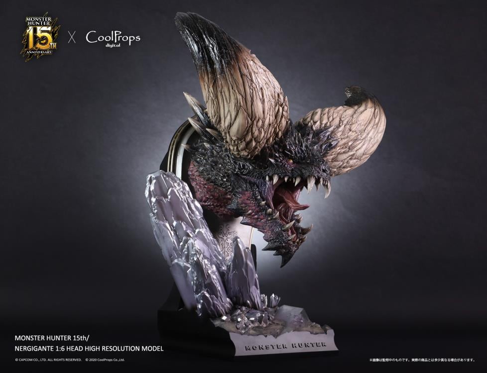 Monster Hunter: World Nergigante Head 1/6 Scale Statue Gallery Image 5