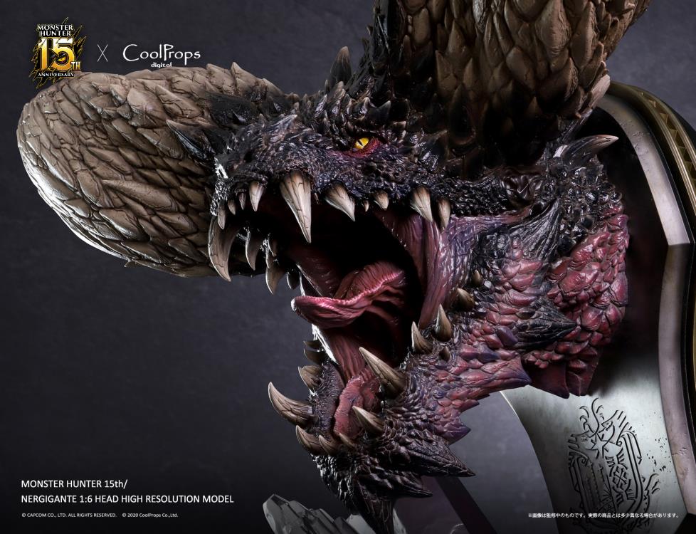 Monster Hunter: World Nergigante Head 1/6 Scale Statue Gallery Image 18