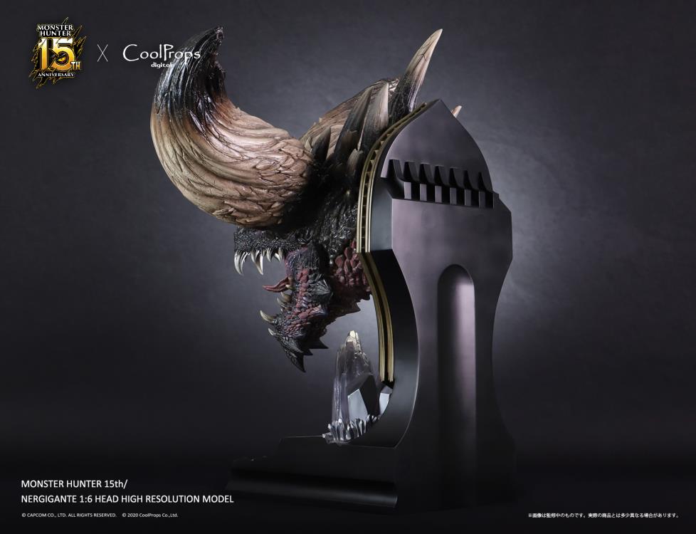 Monster Hunter: World Nergigante Head 1/6 Scale Statue Gallery Image 10