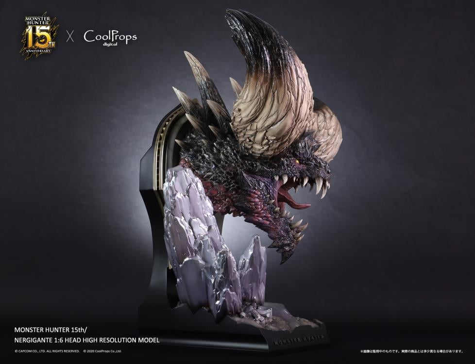 Monster Hunter: World Nergigante Head 1/6 Scale Statue Gallery Image 7