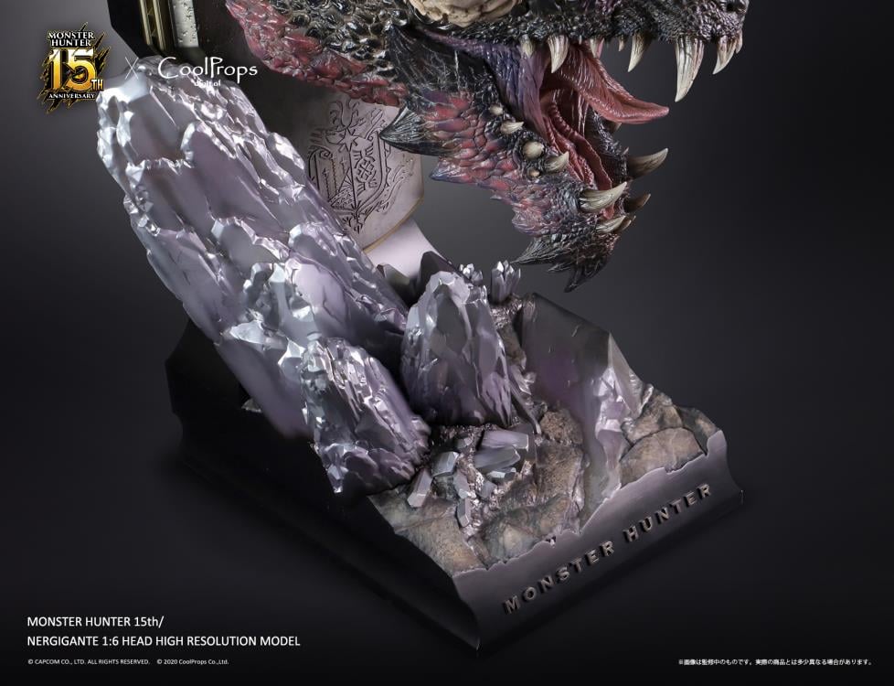 Monster Hunter: World Nergigante Head 1/6 Scale Statue Gallery Image 16