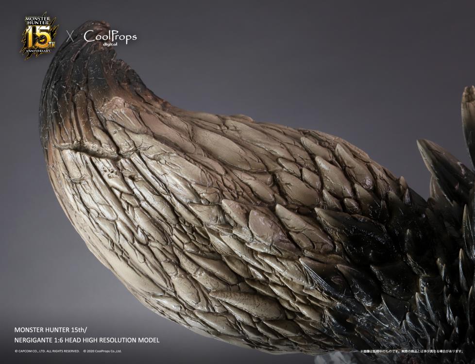 Monster Hunter: World Nergigante Head 1/6 Scale Statue Gallery Image 14