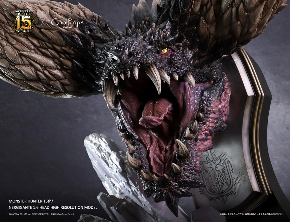 Monster Hunter: World Nergigante Head 1/6 Scale Statue Gallery Image 19