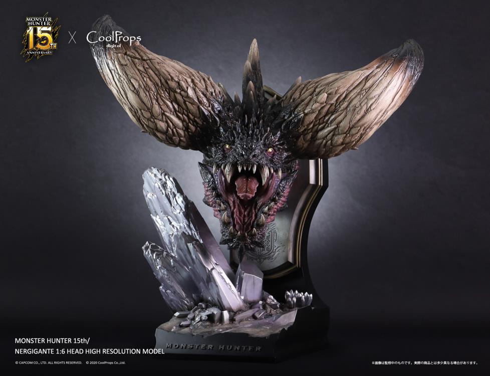Monster Hunter: World Nergigante Head 1/6 Scale Statue Gallery Image 3