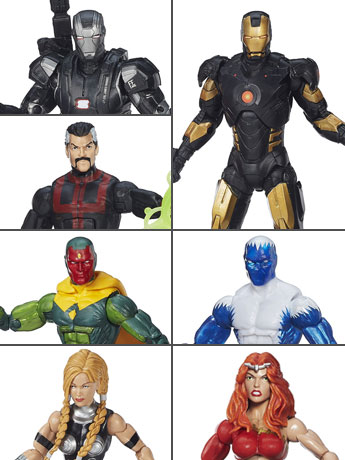 Avengers Marvel Legends Infinite Series Wave 3 Set of 7 Figures (Hulkbuster BAF) Gallery Image 2