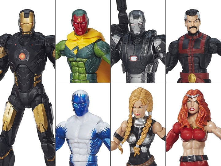 Avengers Marvel Legends Infinite Series Wave 3 Set of 7 Figures (Hulkbuster BAF) Gallery Image 1