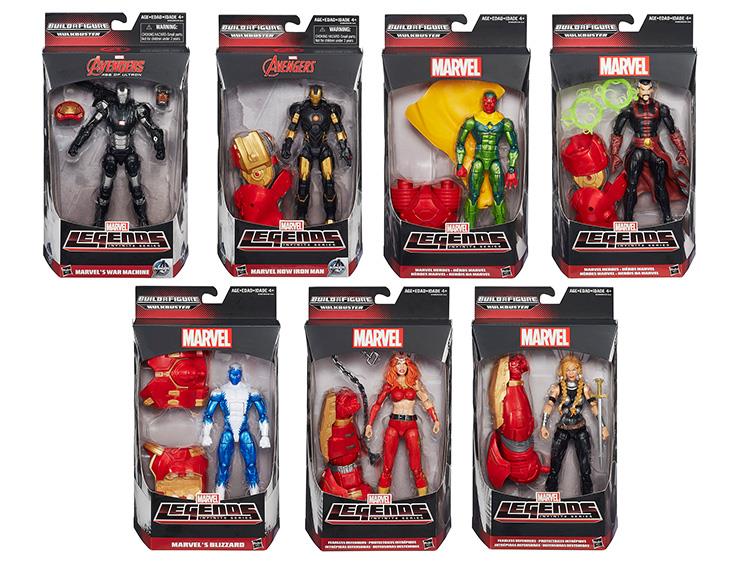 Avengers Marvel Legends Infinite Series Wave 3 Set of 7 Figures (Hulkbuster BAF) Gallery Image 10