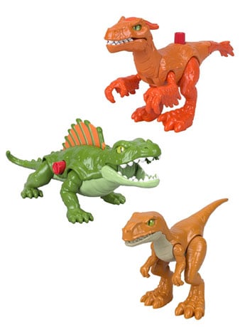 Jurassic World: Dominion Imaginext Set of 3 Basic Figures Gallery Image 2