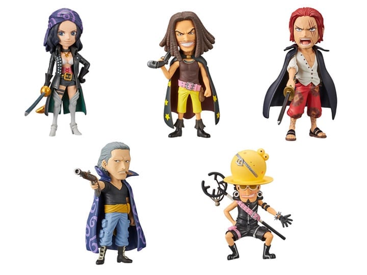 One Piece Film: Red World Collectable Figure Vol. 3 Set of 5 Figures