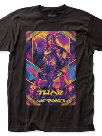 Thor: Love and Thunder Poster T-Shirt Gallery Image 2