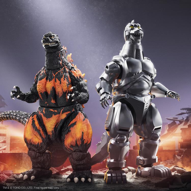 Godzilla vs. Destroyah ULTIMATES! Burning Godzilla 1995 Action Figure Gallery Image 7