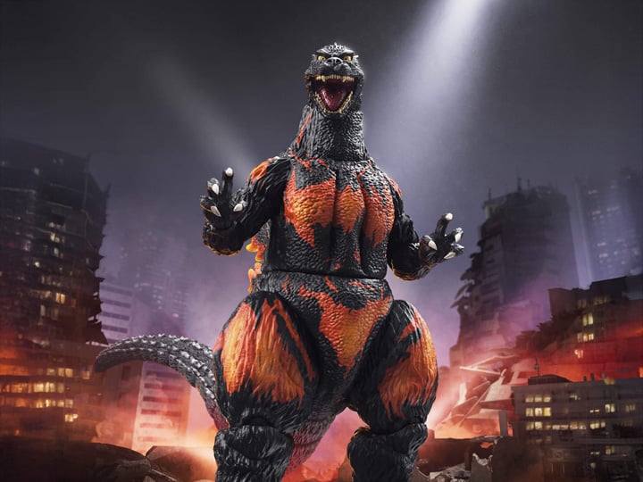 Godzilla vs. Destroyah ULTIMATES! Burning Godzilla 1995 Action Figure Gallery Image 1