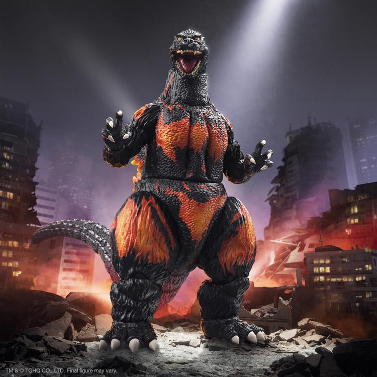 Godzilla vs. Destroyah ULTIMATES! Burning Godzilla 1995 Action Figure Gallery Image 3