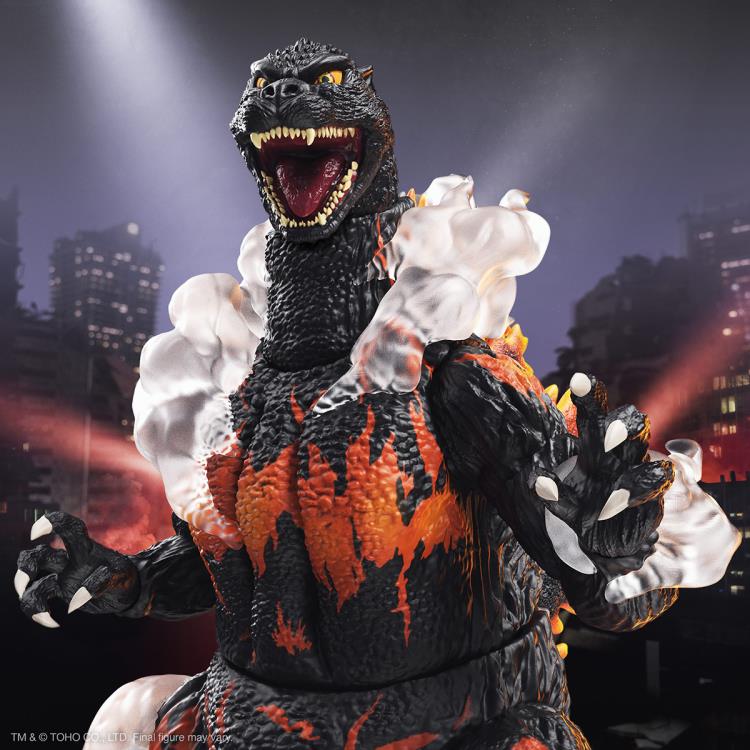 Godzilla vs. Destroyah ULTIMATES! Burning Godzilla 1995 Action Figure Gallery Image 4