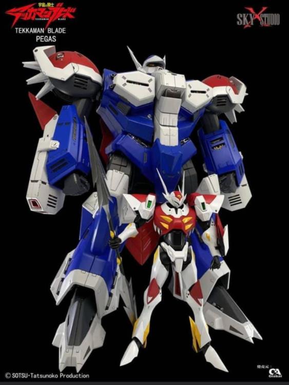 Space Knight Tekkaman Blade SX-03 Pegas Diecast Action Figure