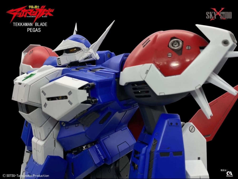 Space Knight Tekkaman Blade SX-03 Pegas Diecast Action Figure