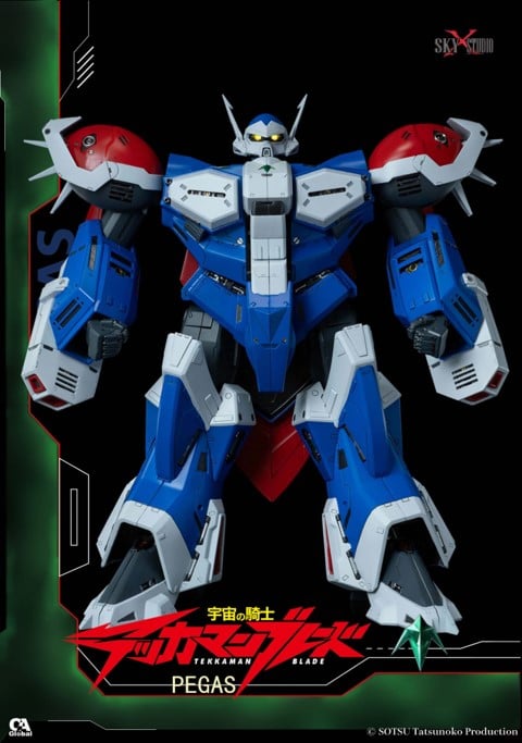 Space Knight Tekkaman Blade SX-03 Pegas Diecast Action Figure