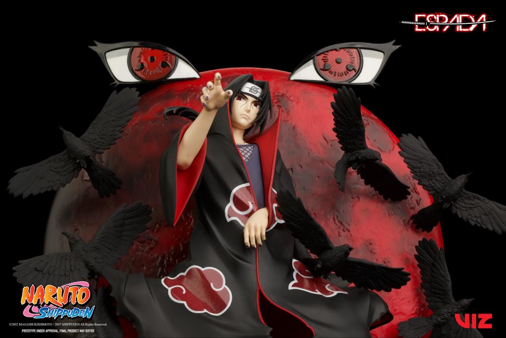 Naruto: Shippuden Itachi Uchiha 1/8 Scale Limited Edition Wall Statue Gallery Image 11