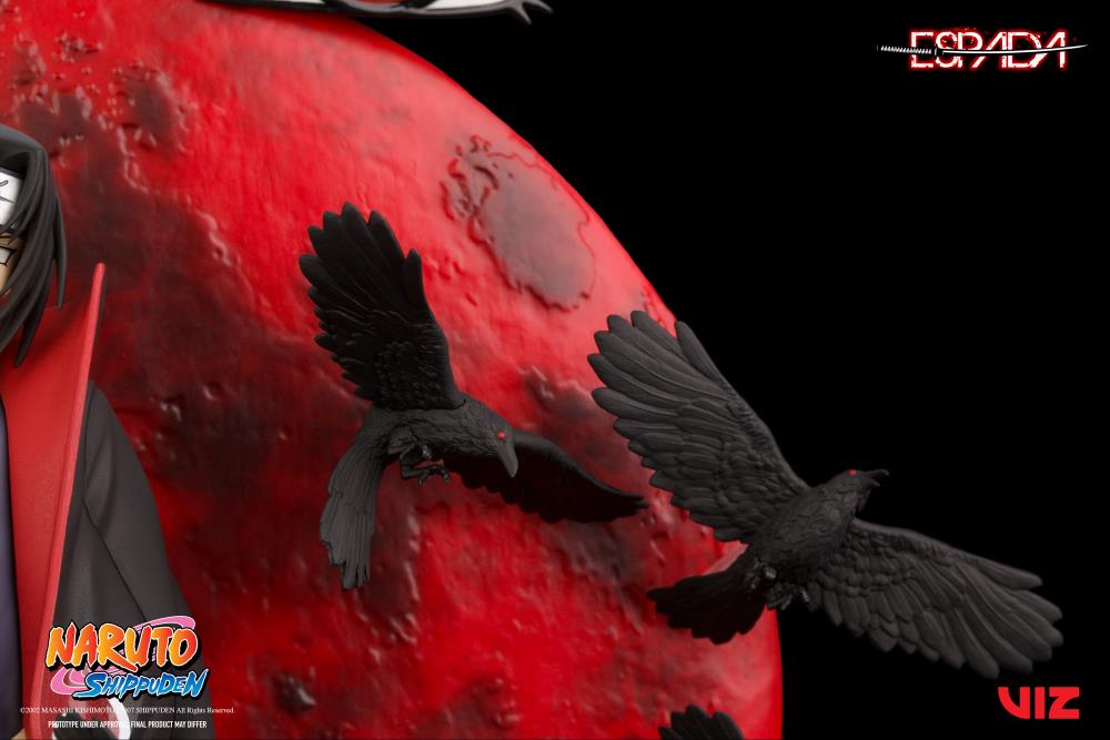 Naruto: Shippuden Itachi Uchiha 1/8 Scale Limited Edition Wall Statue Gallery Image 15