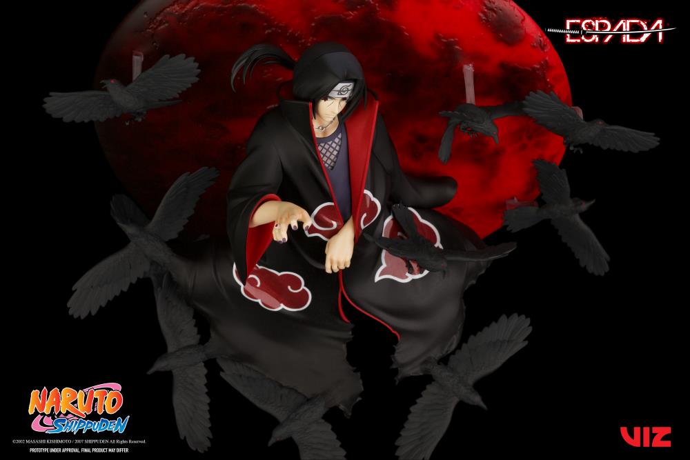 Naruto: Shippuden Itachi Uchiha 1/8 Scale Limited Edition Wall Statue Gallery Image 12