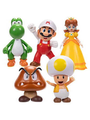 World of Nintendo 2.5-Inch Scale Wave 34 Set of 5 Limited Articulation Figures Gallery Image 2