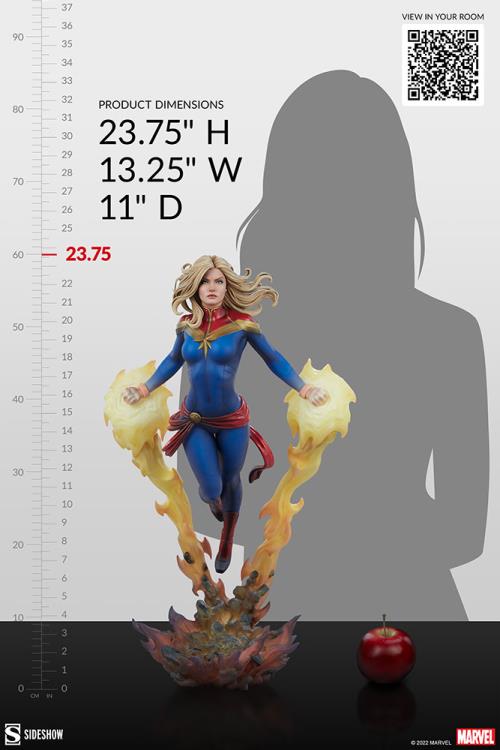 Marvel Premium Format Captain Marvel Statue Gallery Image 18