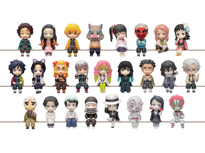 Demon Slayer: Kimetsu no Yaiba Sitting Series Set of 25 Figures Gallery Image 1