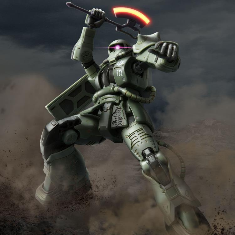 Mobile Suit Gundam: Cucuruz Doan's Island HGUC Zaku II (Cucuruz Doan’s Island Ver.) 1/144 Scale Exclusive Model Kit Gallery Image 11