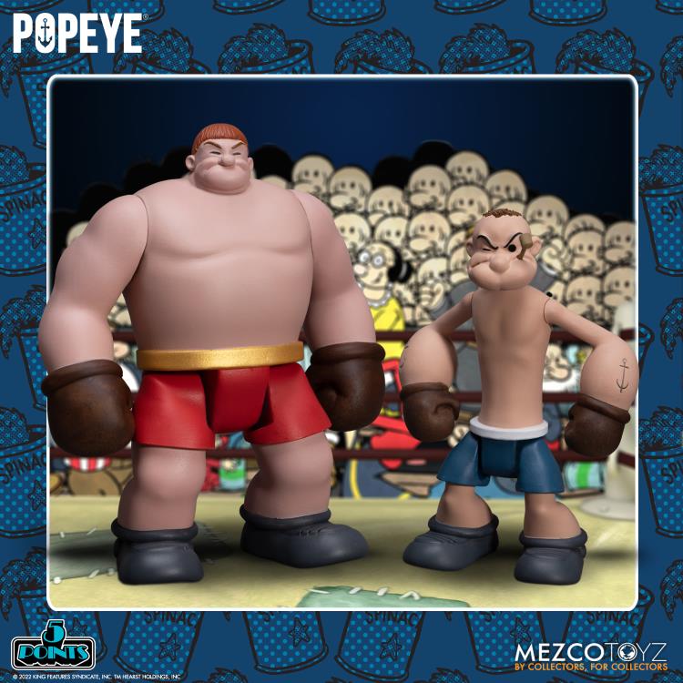 Popeye Classic Comic Strip 5 Points Popeye & Oxheart Boxed Set Gallery Image 3