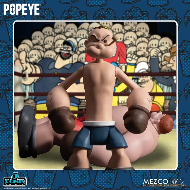 Popeye Classic Comic Strip 5 Points Popeye & Oxheart Boxed Set Gallery Image 10