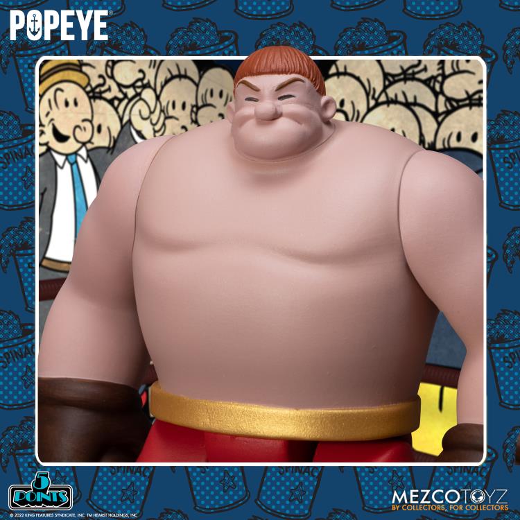 Popeye Classic Comic Strip 5 Points Popeye & Oxheart Boxed Set Gallery Image 9