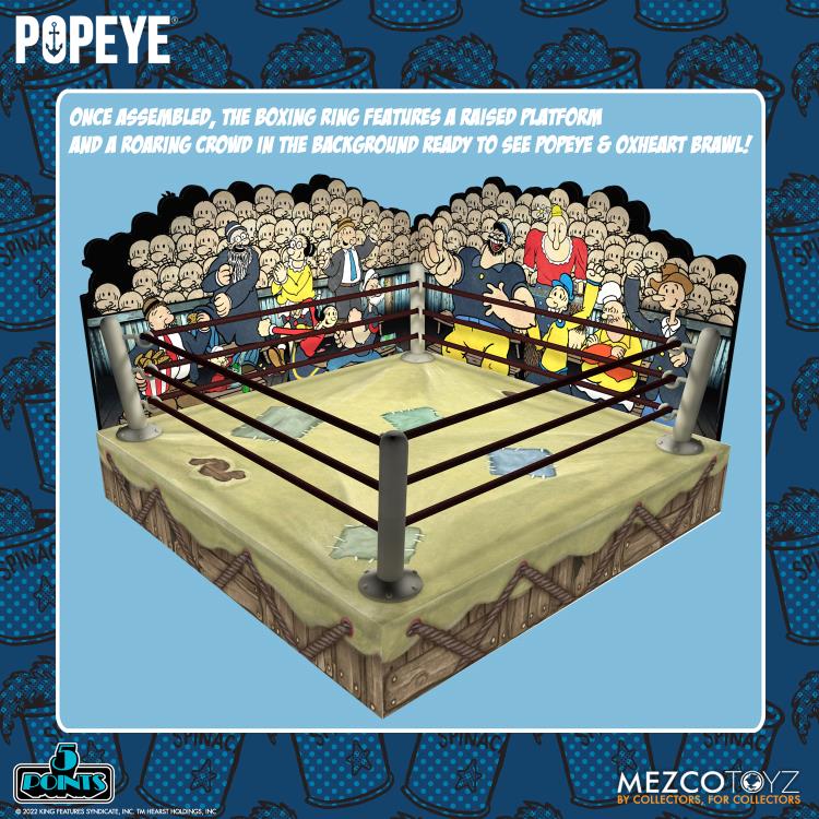 Popeye Classic Comic Strip 5 Points Popeye & Oxheart Boxed Set Gallery Image 11