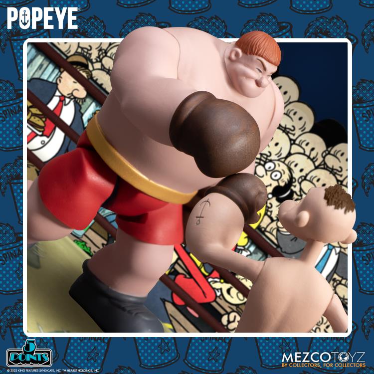 Popeye Classic Comic Strip 5 Points Popeye & Oxheart Boxed Set Gallery Image 4