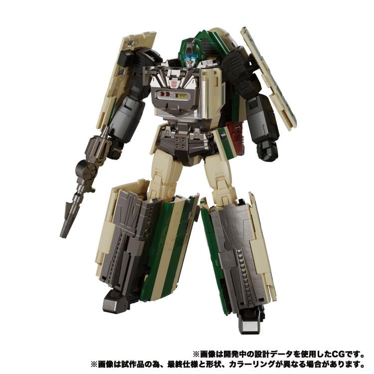 Transformers Masterpiece G MPG-03 Trainbot Yukikaze (Raiden Combiner) Gallery Image 3