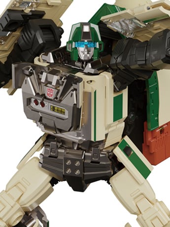 Transformers Masterpiece G MPG-03 Trainbot Yukikaze (Raiden Combiner) Gallery Image 2