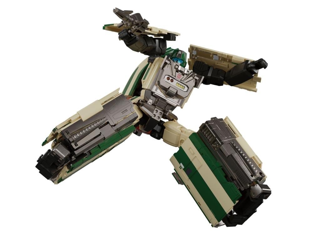 Transformers Masterpiece G MPG-03 Trainbot Yukikaze (Raiden Combiner) Gallery Image 6
