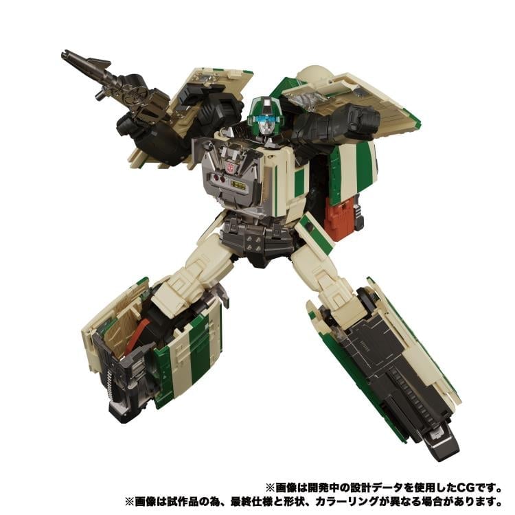 Transformers Masterpiece G MPG-03 Trainbot Yukikaze (Raiden Combiner) Gallery Image 4
