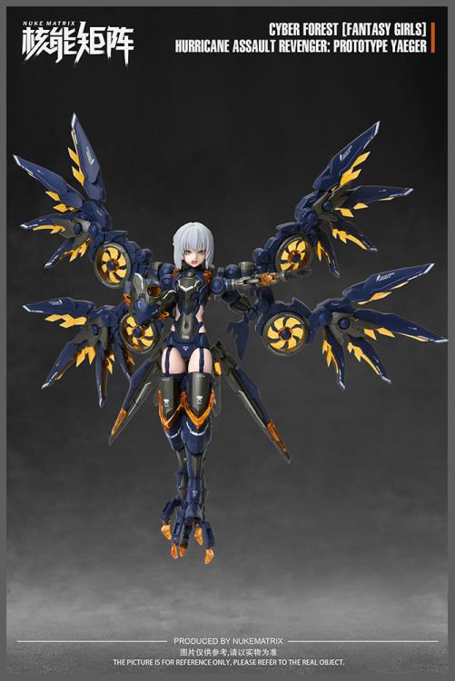Cyber Forest Fantasy Girls Hurricane Assault Revenger (Prototype Yaeger) Model Kit Gallery Image 4