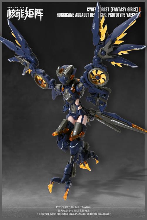 Cyber Forest Fantasy Girls Hurricane Assault Revenger (Prototype Yaeger) Model Kit Gallery Image 7
