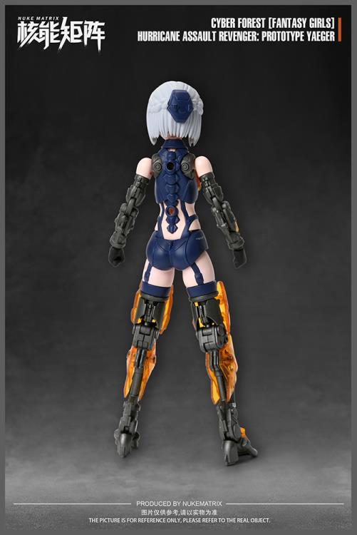 Cyber Forest Fantasy Girls Hurricane Assault Revenger (Prototype Yaeger) Model Kit Gallery Image 11
