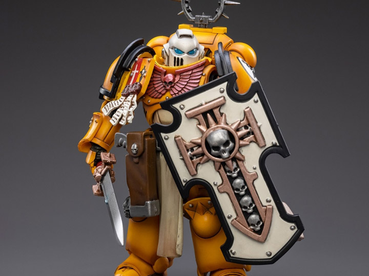 Warhammer 40K Primaris Space Marines Imperial Fists Bladeguard Veteran 1/18 Scale Figure Gallery Image 1
