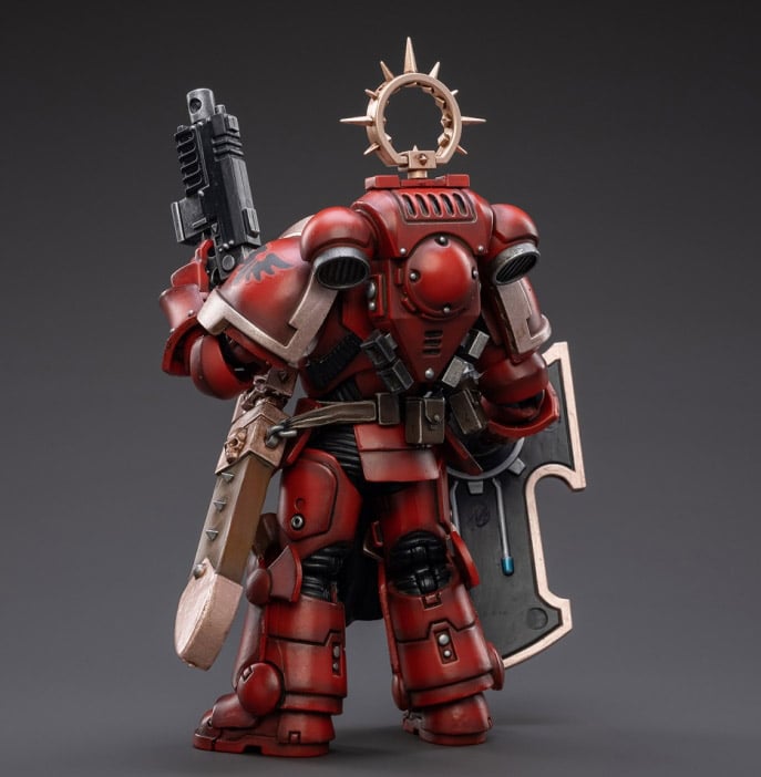 Warhammer 40K Primaris Space Marines Blood Angels Bladeguard Veteran 1/18 Scale Figure Gallery Image 4