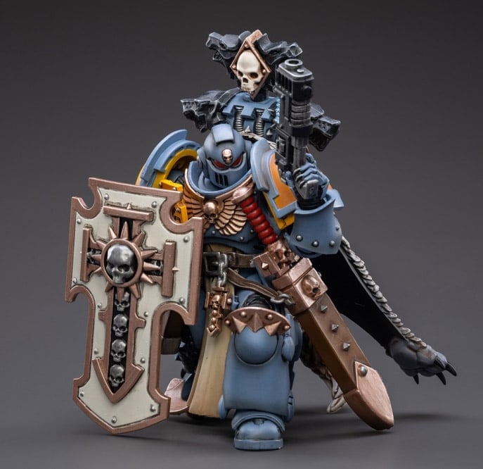 Warhammer 40K Primaris Space Marines Space Wolves Bladeguard Veteran 1/18 Scale Figure Gallery Image 5