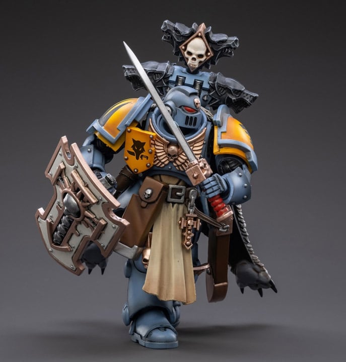 Warhammer 40K Primaris Space Marines Space Wolves Bladeguard Veteran 1/18 Scale Figure Gallery Image 6