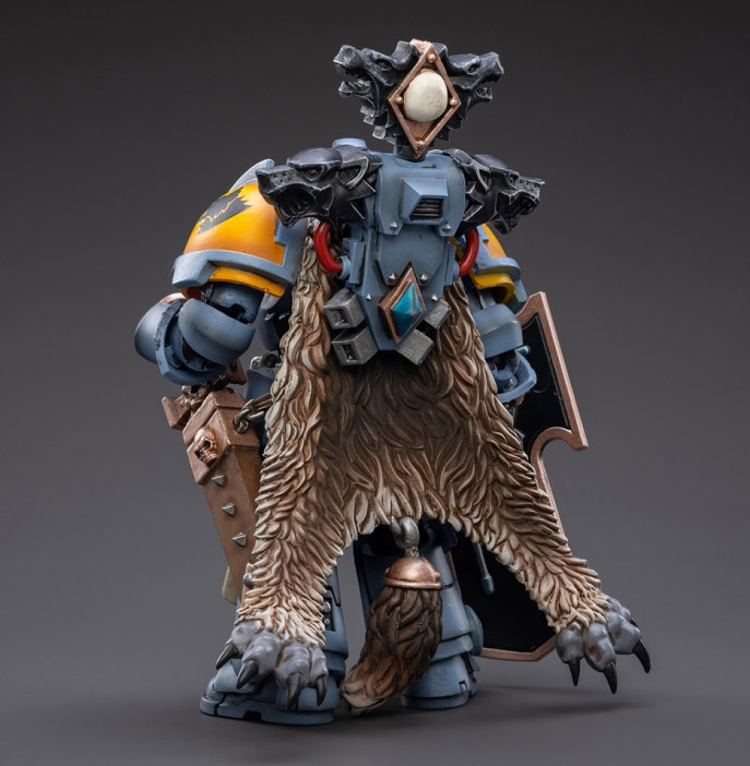 Warhammer 40K Primaris Space Marines Space Wolves Bladeguard Veteran 1/18 Scale Figure Gallery Image 4